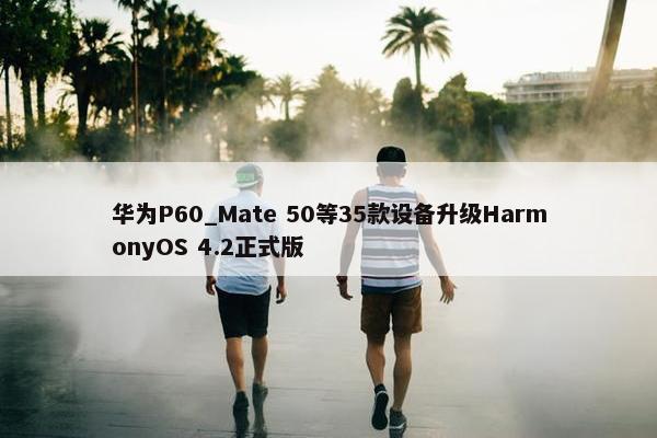 华为P60_Mate 50等35款设备升级HarmonyOS 4.2正式版